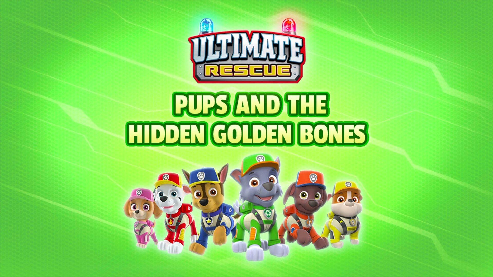 Still from Ultimate Rescue: Pups and the Hidden Golden Bones