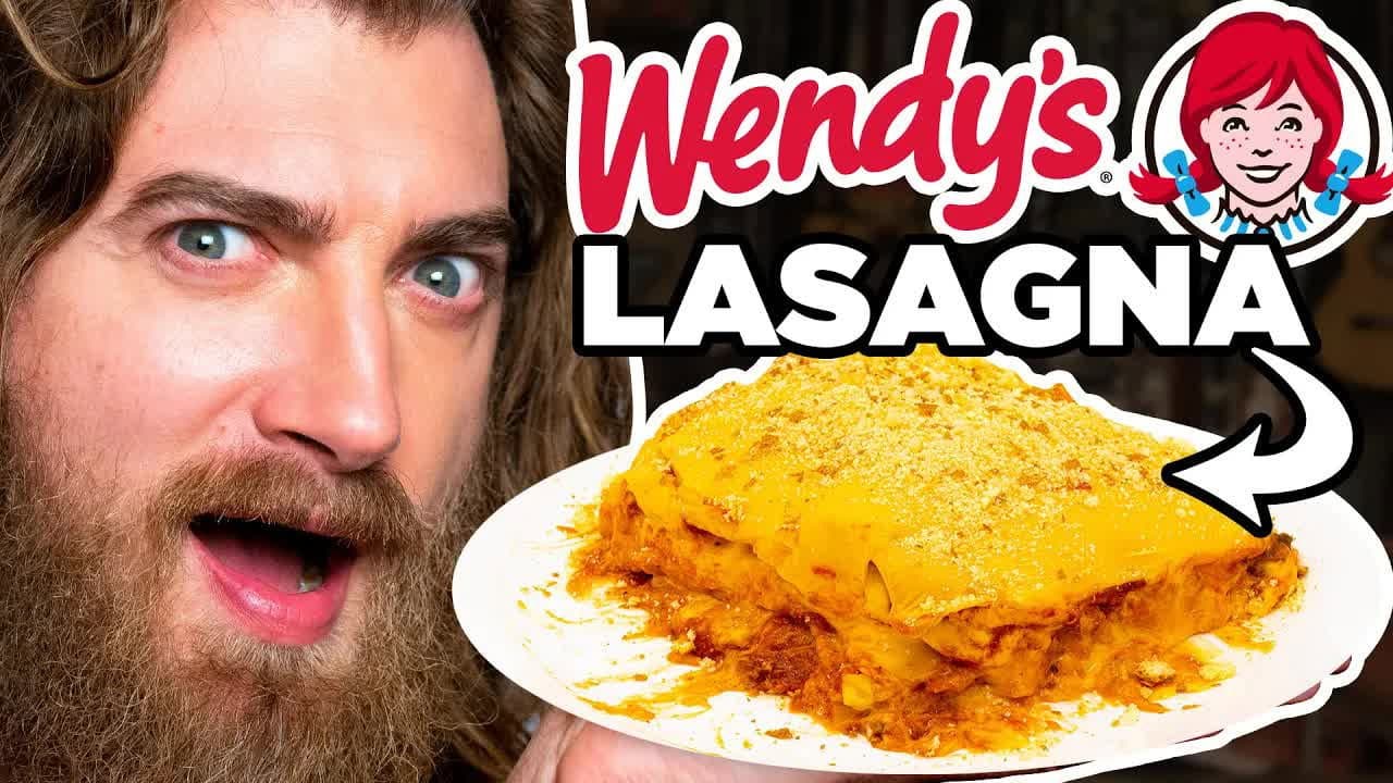 Still from Will It Lasagna? Taste Test