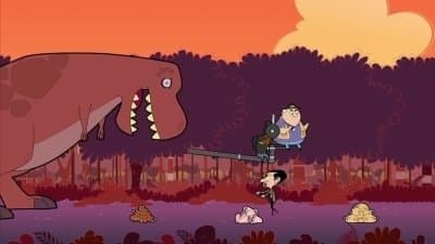 Still from Jurassic Bean