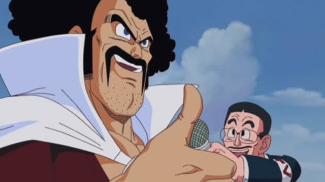 Still from Hercule Takes the Stage! The Curtain Rises on the Cell Games!