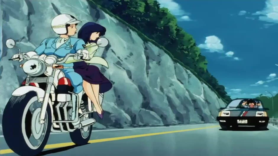 Still from Love of speeding! Beautiful traffic policewoman's social intercourse