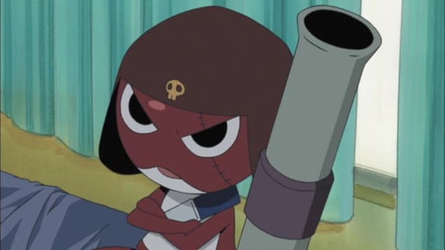 Still from Giroro: The Most Dangerous Man in the Universe / Keroro: Rain with a Slight Chance of a Dangerous Man