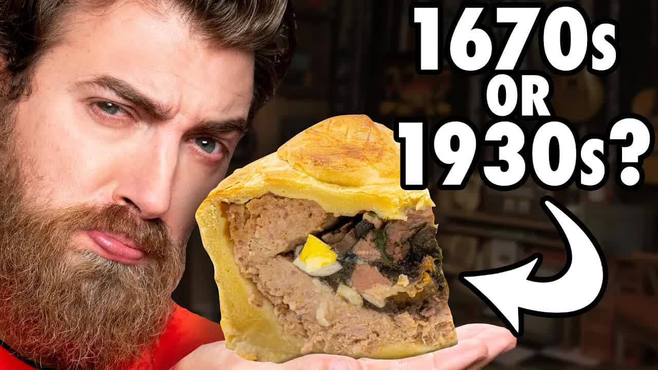 Still from 1000 Years of Pie Taste Test