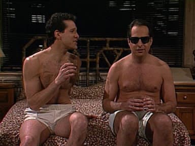 Still from Steve Guttenberg/The Pretenders