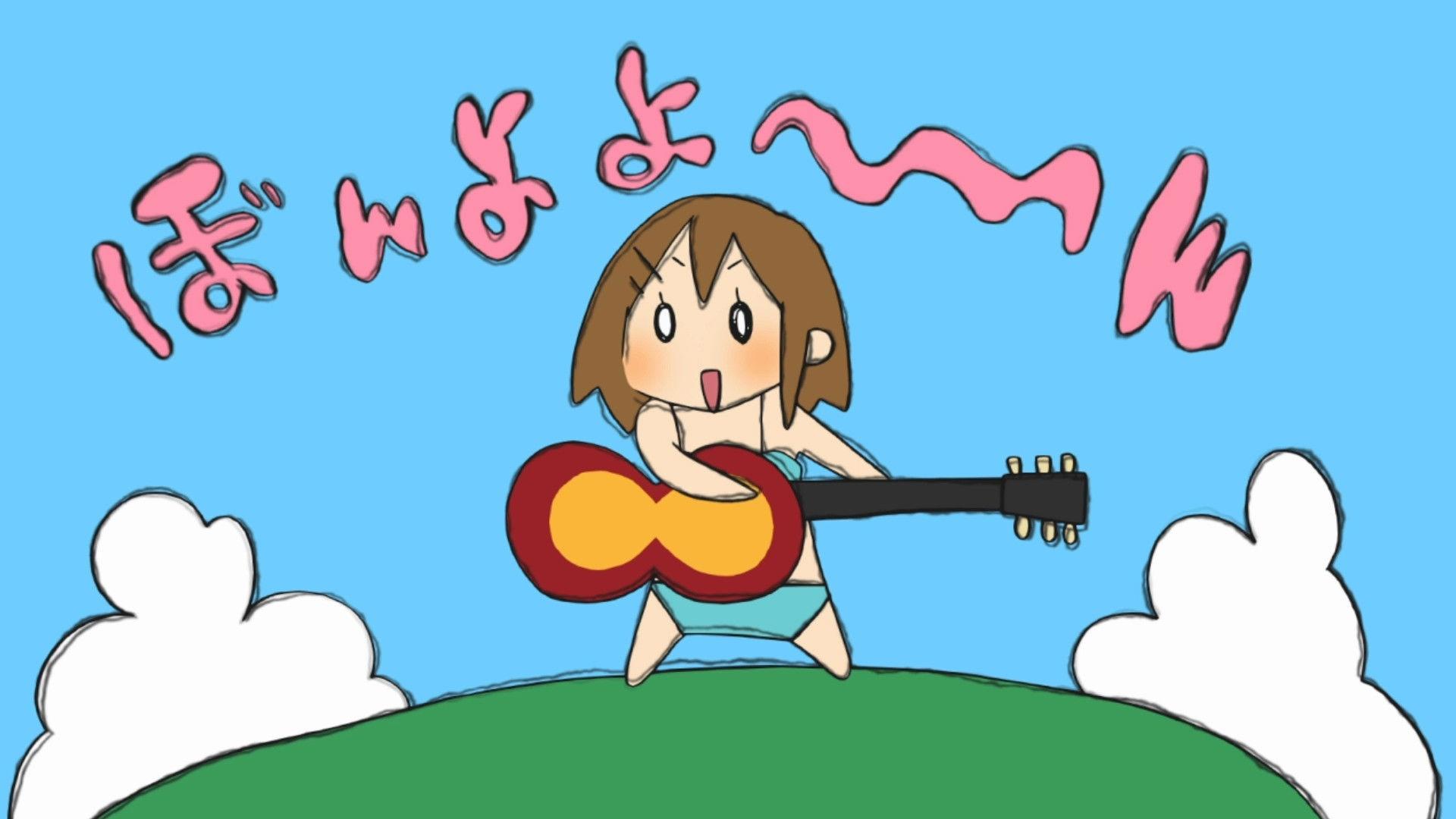 Still from URA-ON! - K-ON's Uninhabited Island Series