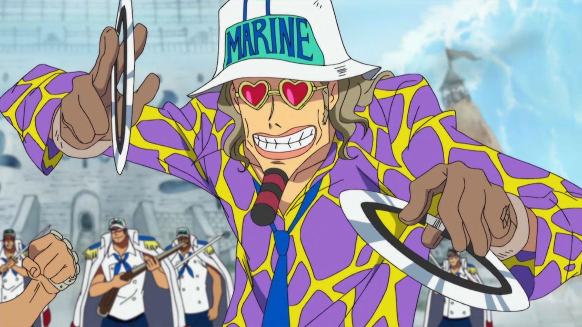 Still from Even If It Means Death! Luffy vs. the Navy; The Battle Starts!