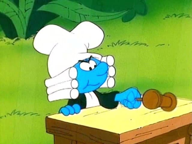 Still from The Smurfy Verdict