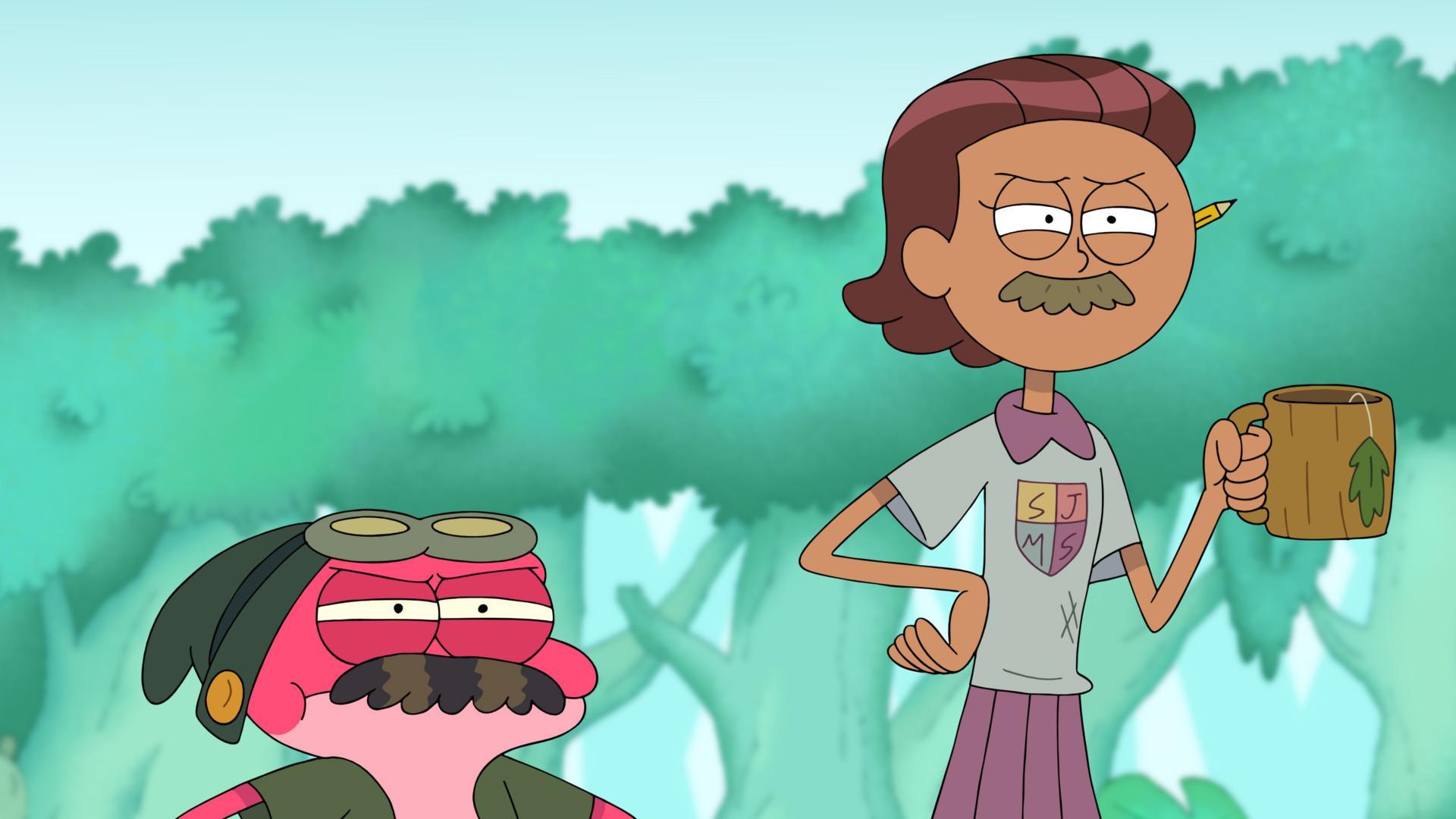 Still from Croak and Punishment