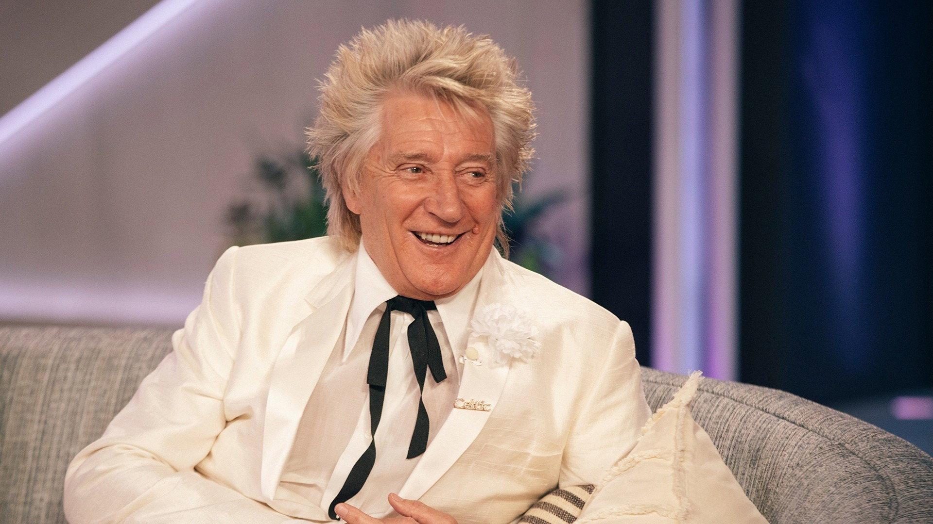 Still from Rod Stewart, Julia Jones, Marcus Samuelsson