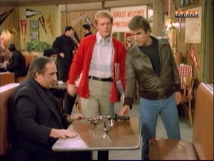 Still from Fonz Meets Kat