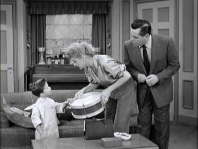 Still from Little Ricky Learns to Play the Drums