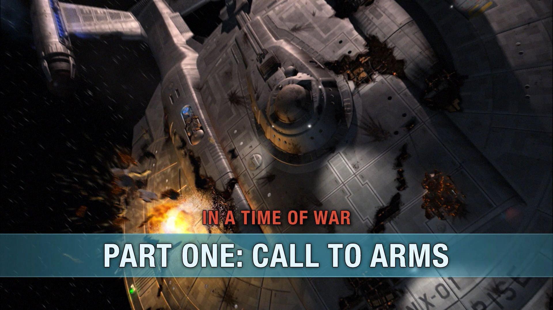 Still from In a Time of War: Part One - Call to Arms
