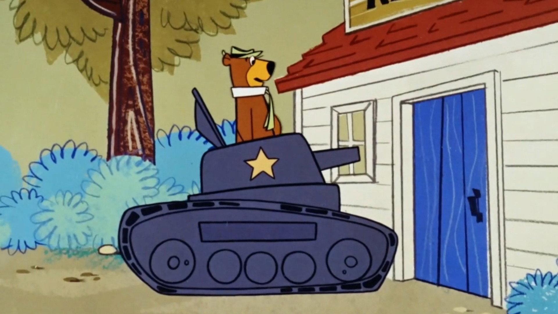 Still from Bear Foot Soldiers