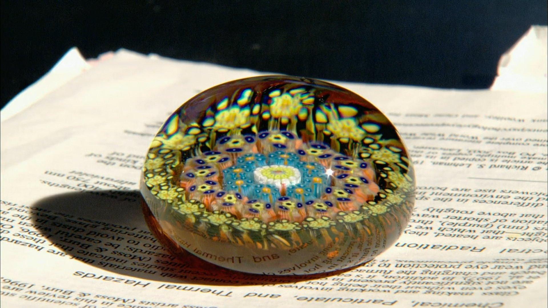 Still from Millefiori Glass Paperweights, Road Salt, Nutcrackers, Car Doors