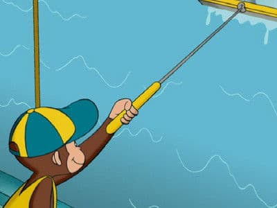 Still from Curious George Takes Another Job