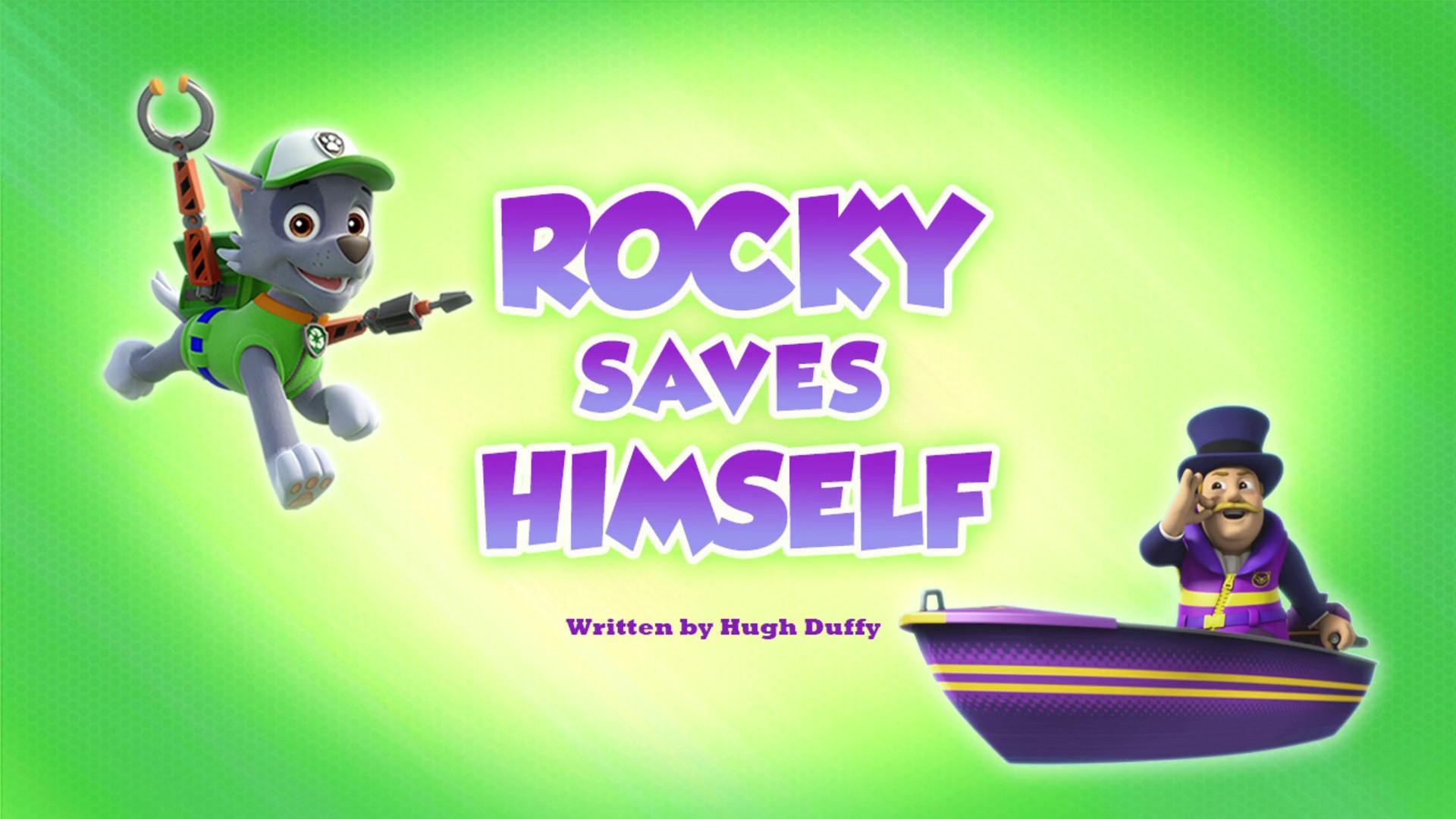 Still from Rocky Saves Himself