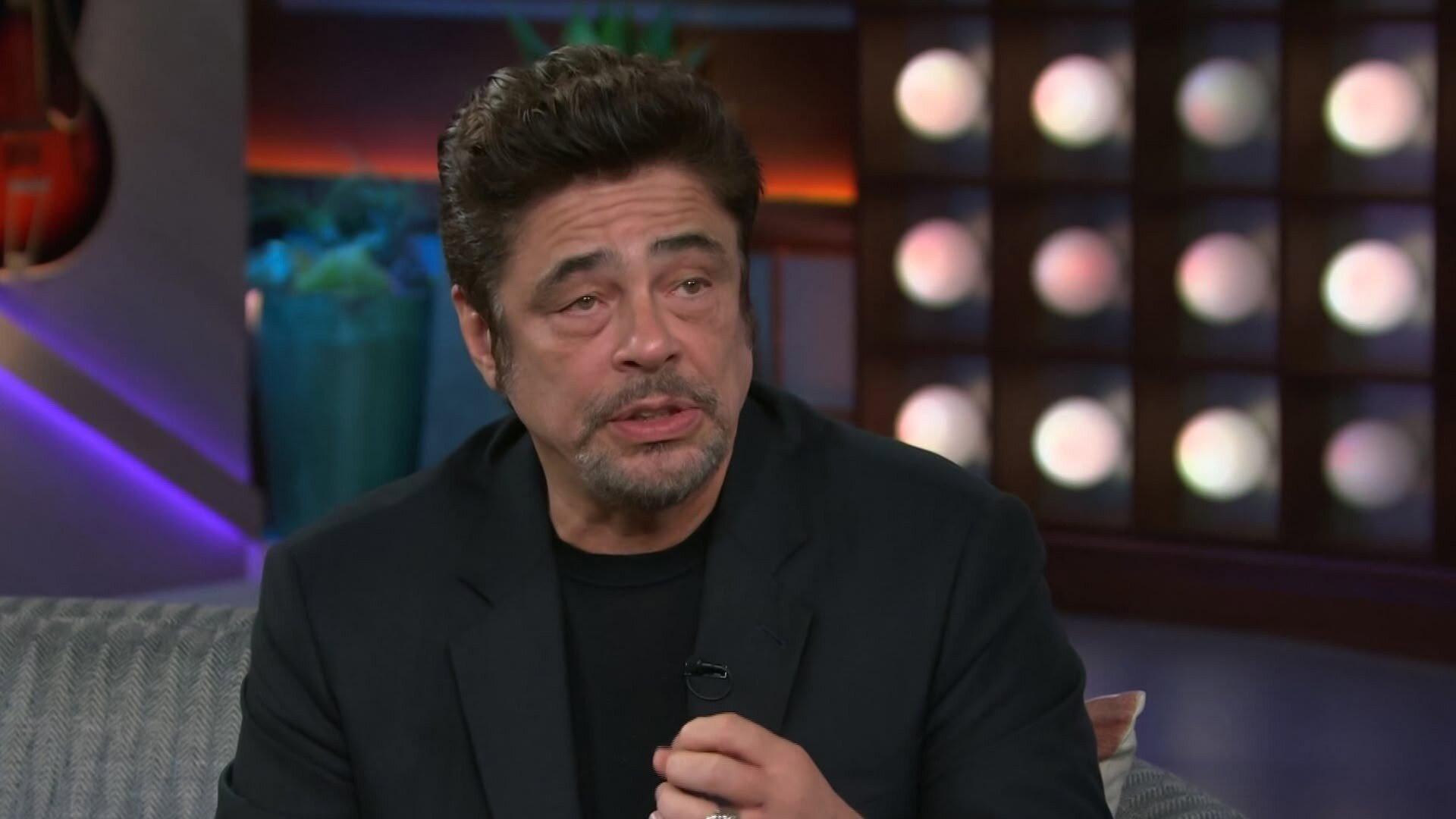 Still from Benicio Del Toro, Tom Daley, Taylor Jenkins Reid, James Blunt