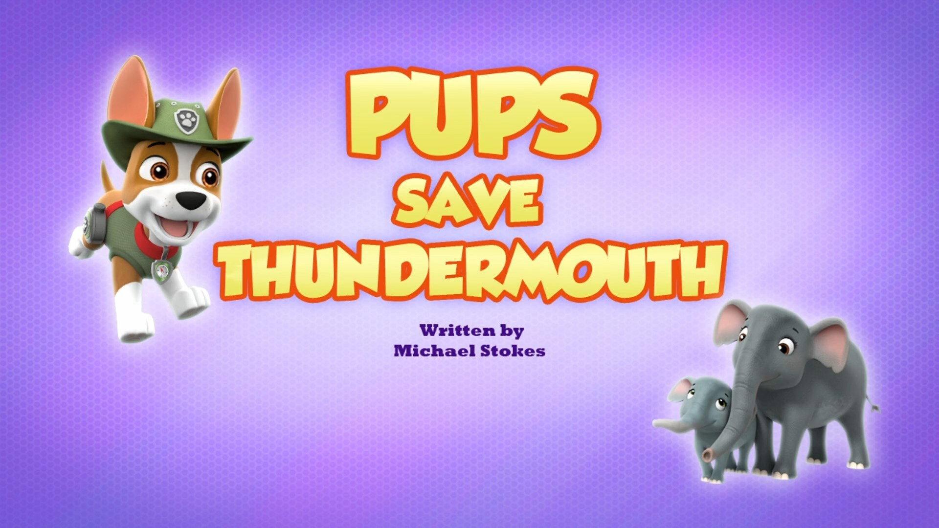 Still from Pups Save Thundermouth