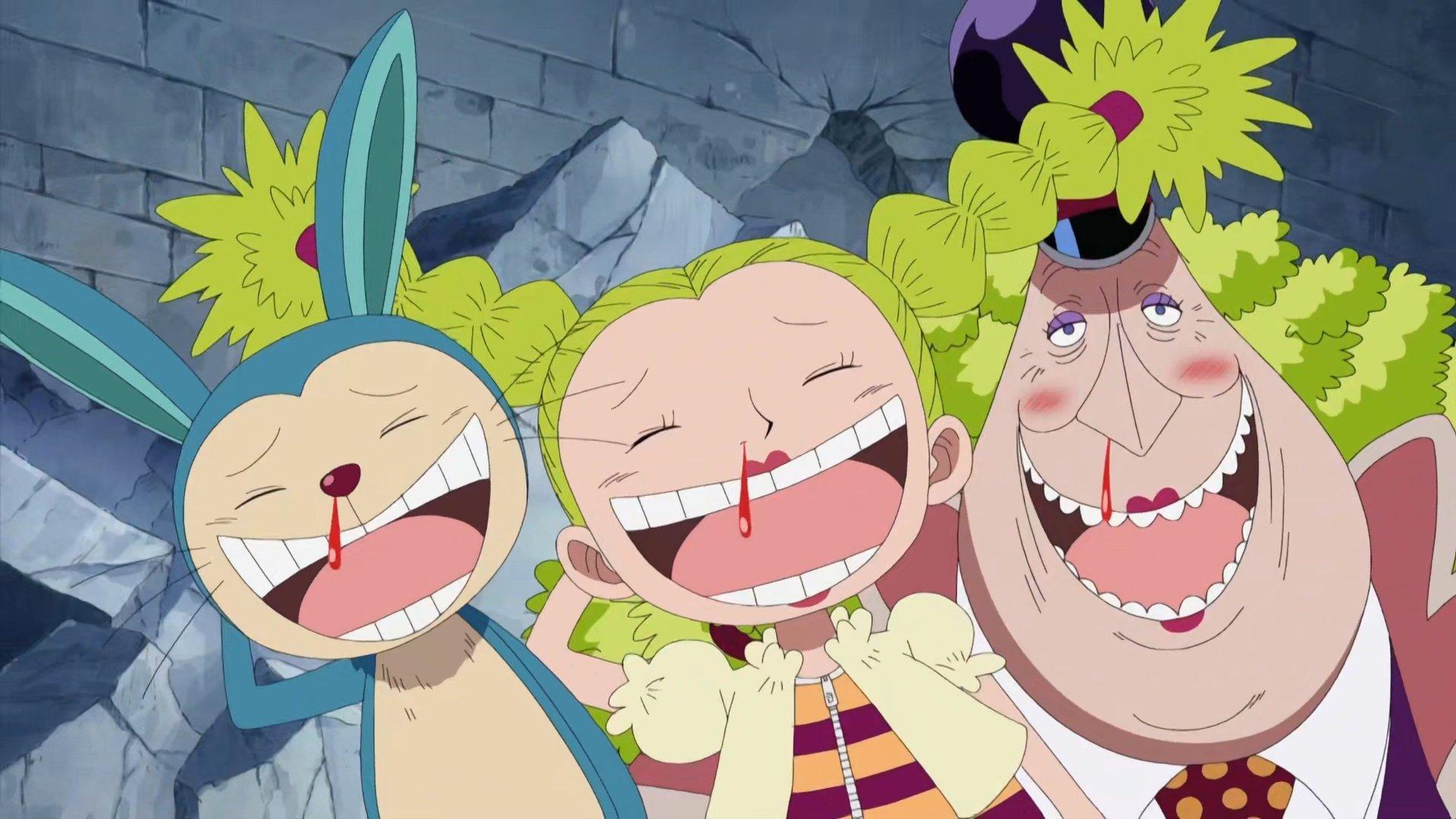 Still from Retrieve the 5 Keys! The Straw Hat Crew VS CP9
