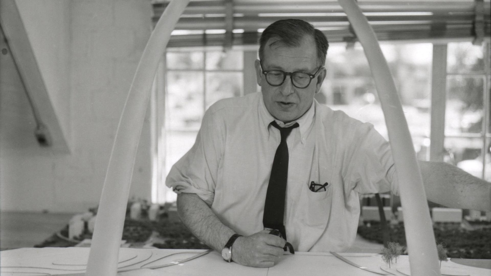 Still from Eero Saarinen: The Architect Who Saw the Future