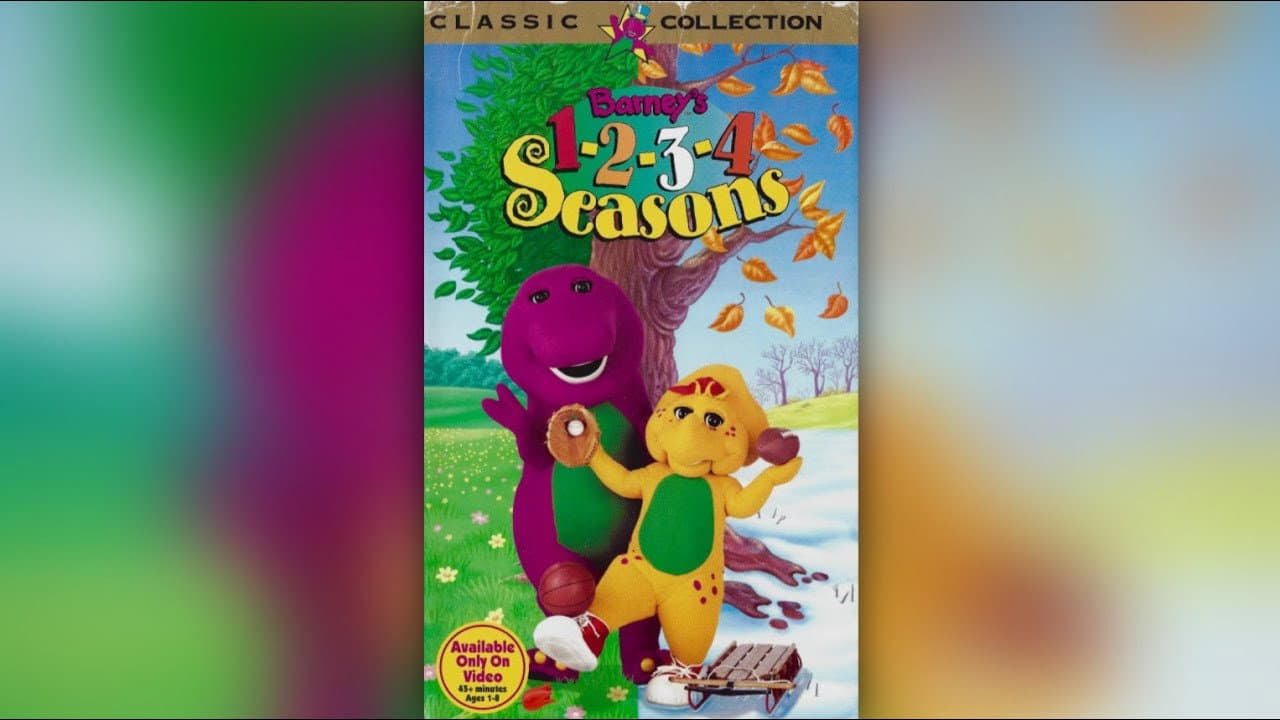 Still from Barney's 1-2-3-4 Seasons