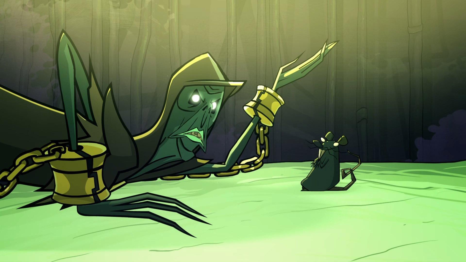 Still from The Tale of the Golden Doctor's Note
