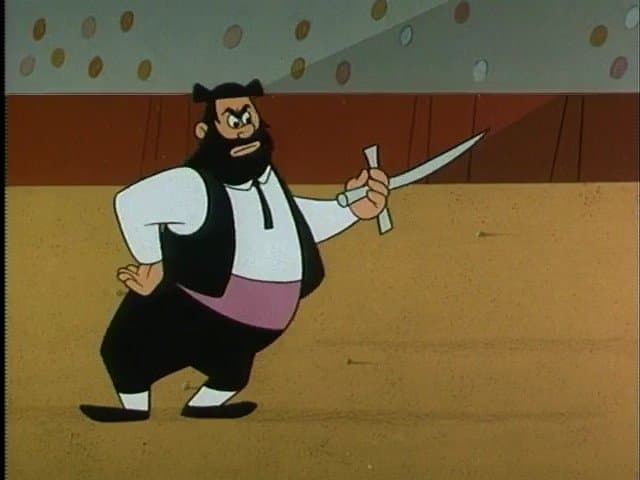 Still from Bullfighter Bully