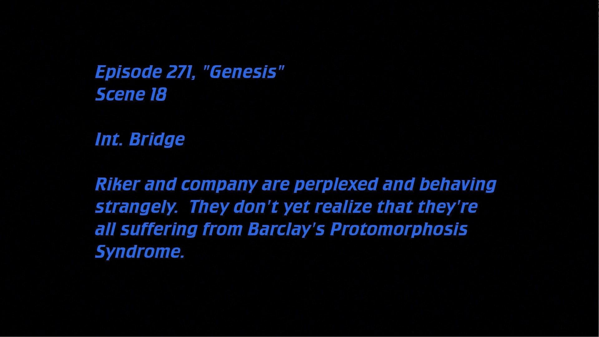 Still from Deleted Scenes: S07E19 – Genesis