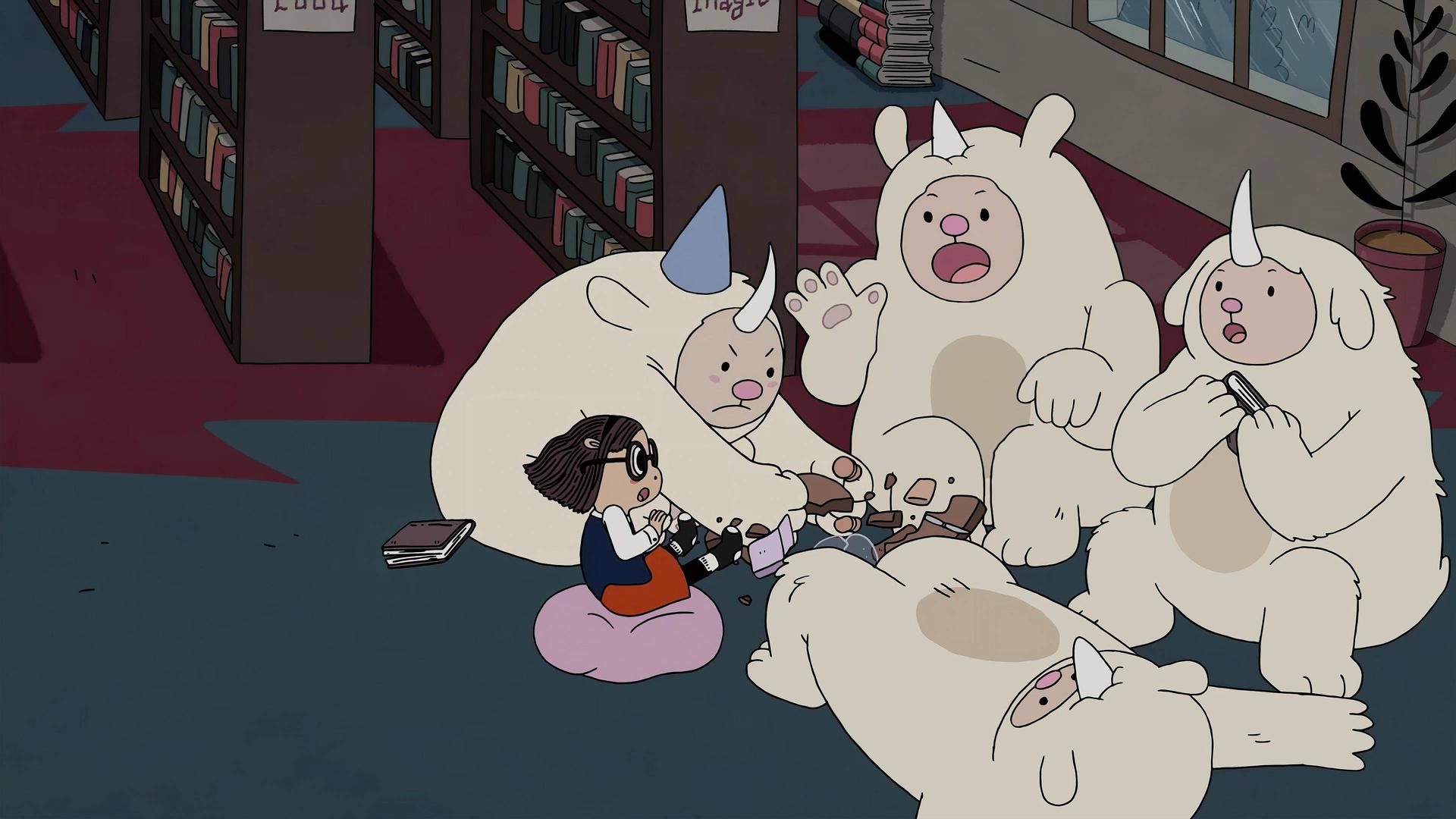 Still from The Library