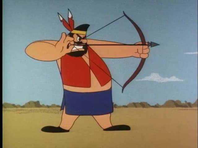 Still from Two-Faced Paleface