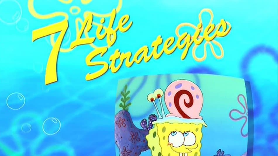 Still from Bikini Bottom's 7 Life Strategies