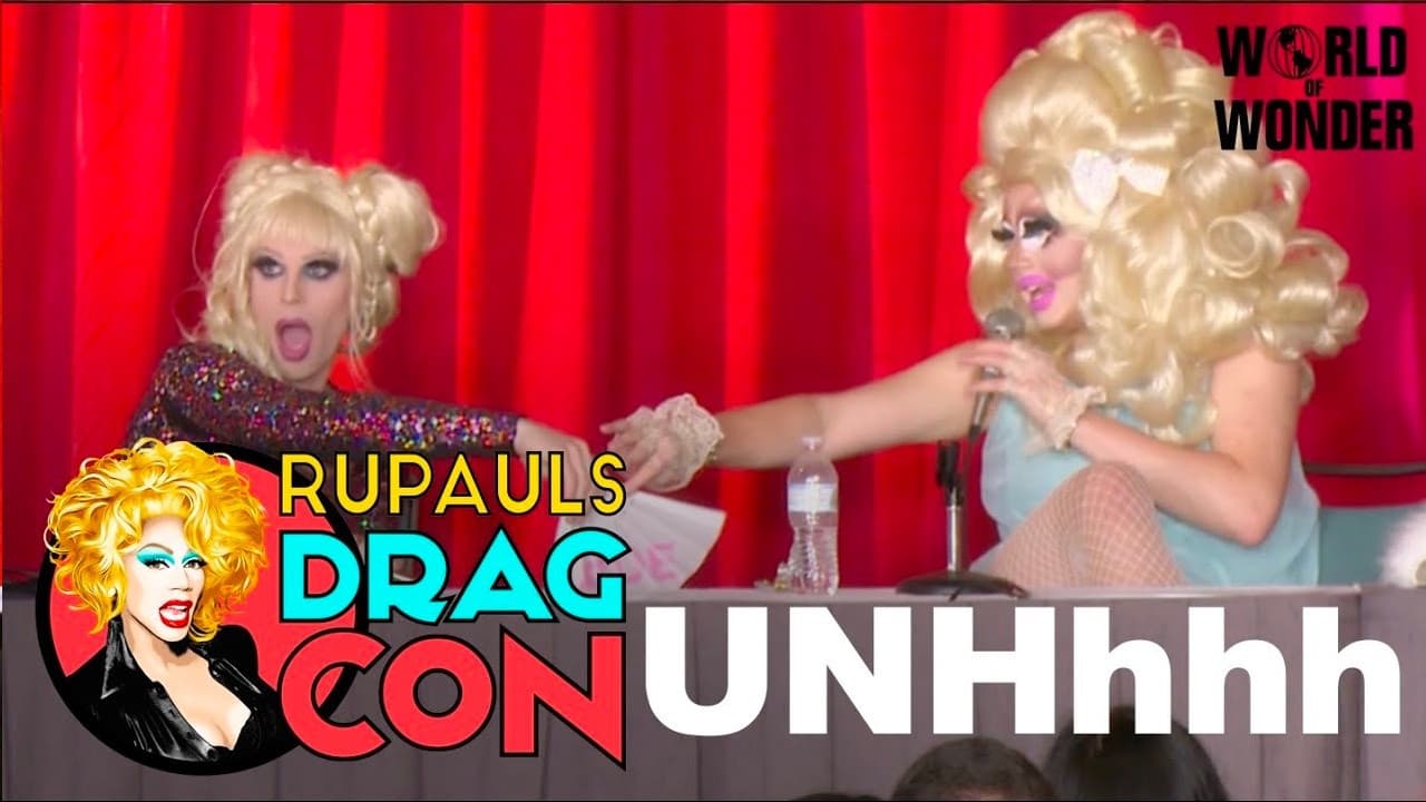 Still from UNHhhh with Trixie Mattel and Katya Zamolodchikova at RuPaul's DragCon 2016