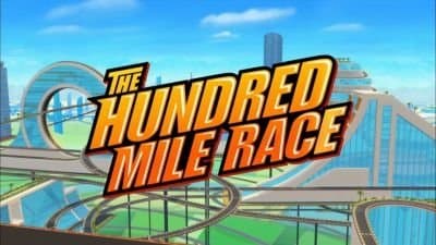 Still from The Hundred Mile Race