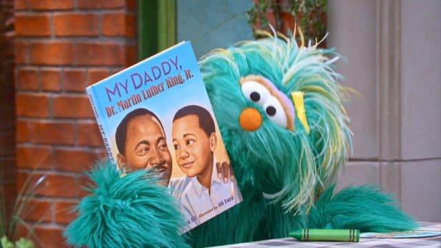 Still from Martin Luther King Jr. Day on Sesame Street