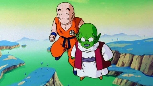 Still from Power Up, Krillin! Frieza's Mounting Apprehension!