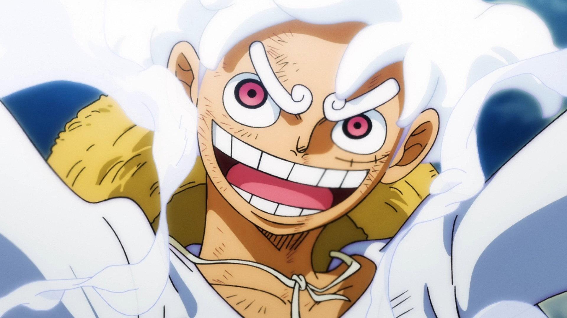 Still from Luffy's Peak - Attained! Gear Five