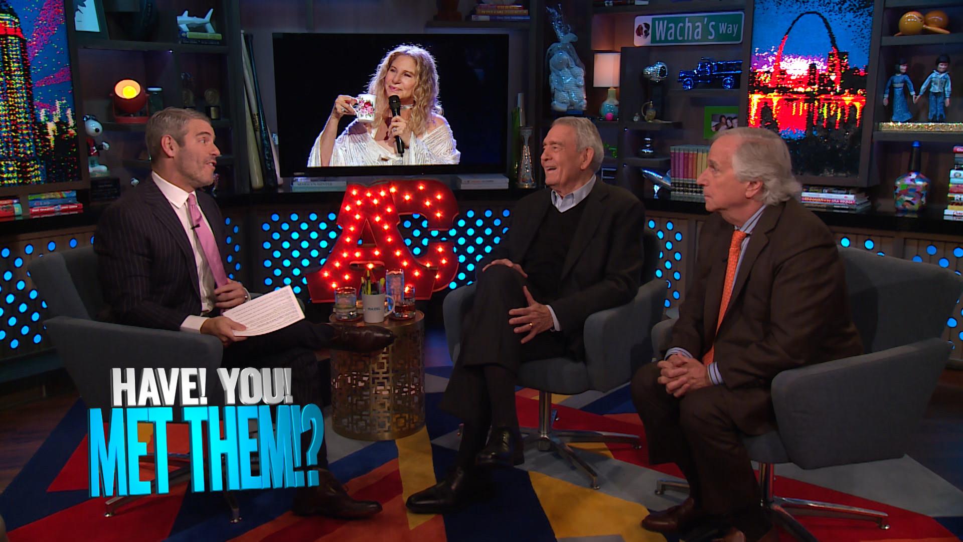 Still from Dan Rather & Henry Winkler