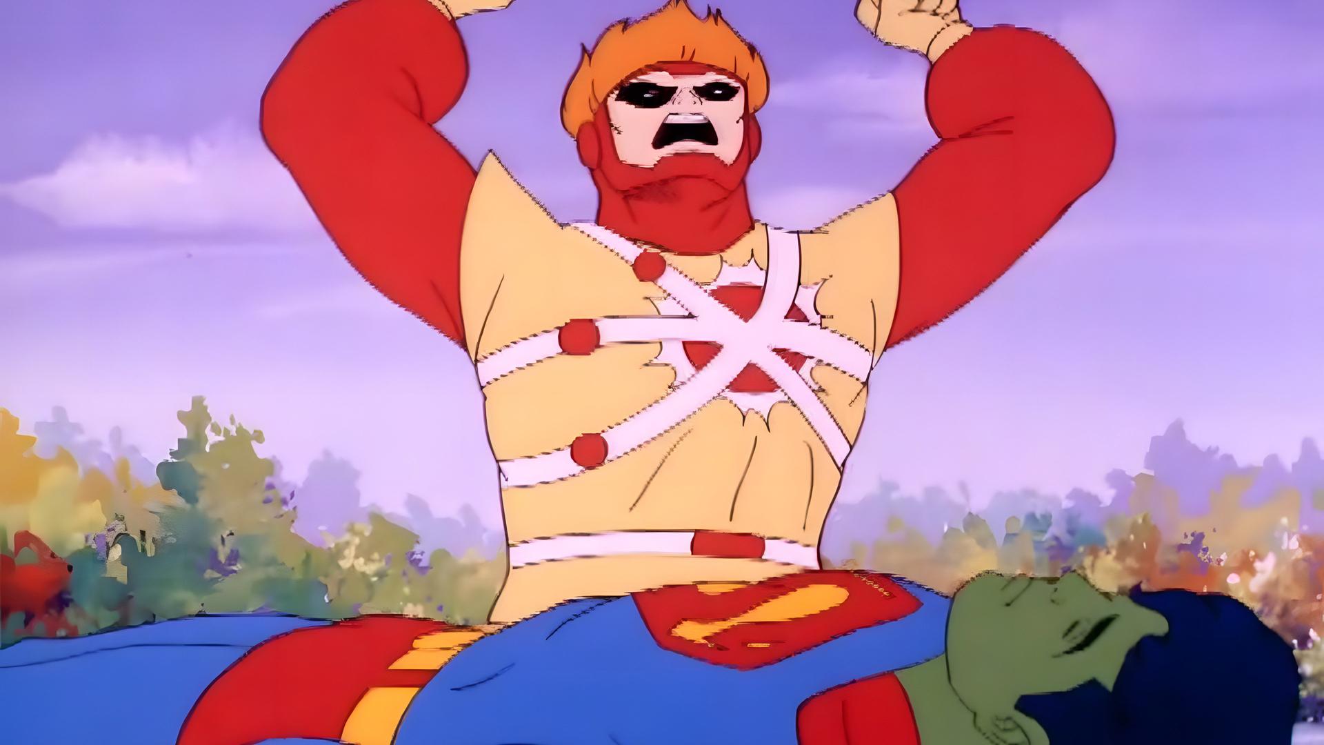 Still from The Death of Superman