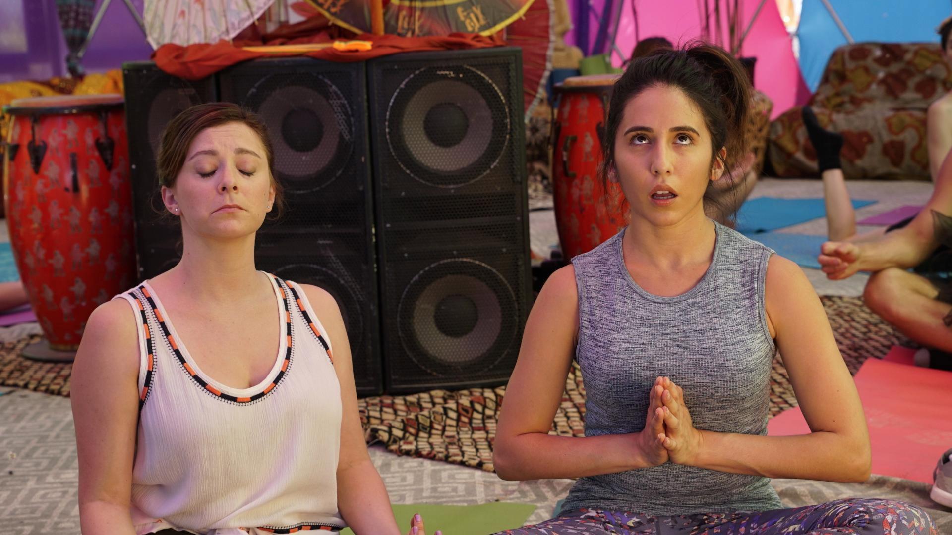 Still from Why is Josh’s Ex-Girlfriend Eating Carbs?