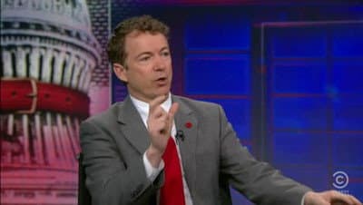 Still from Sen. Rand Paul