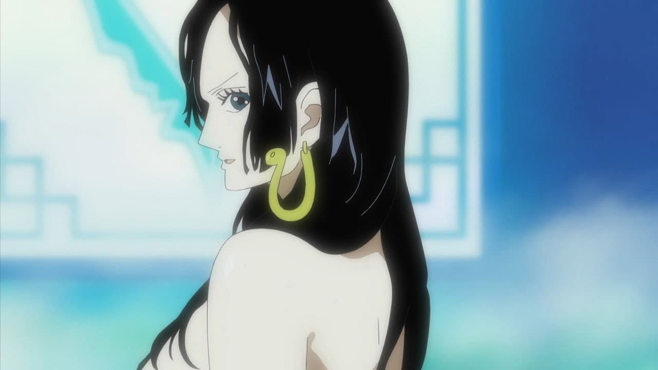 Still from The Secret Hidden on the Backs – Luffy and the Snake Princess Meet