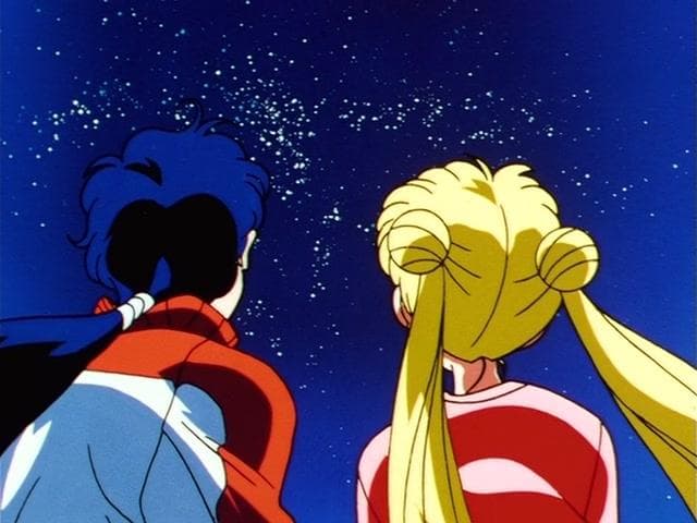 Still from The Shining Power of a Star: Chibi-Chibi's Transformation