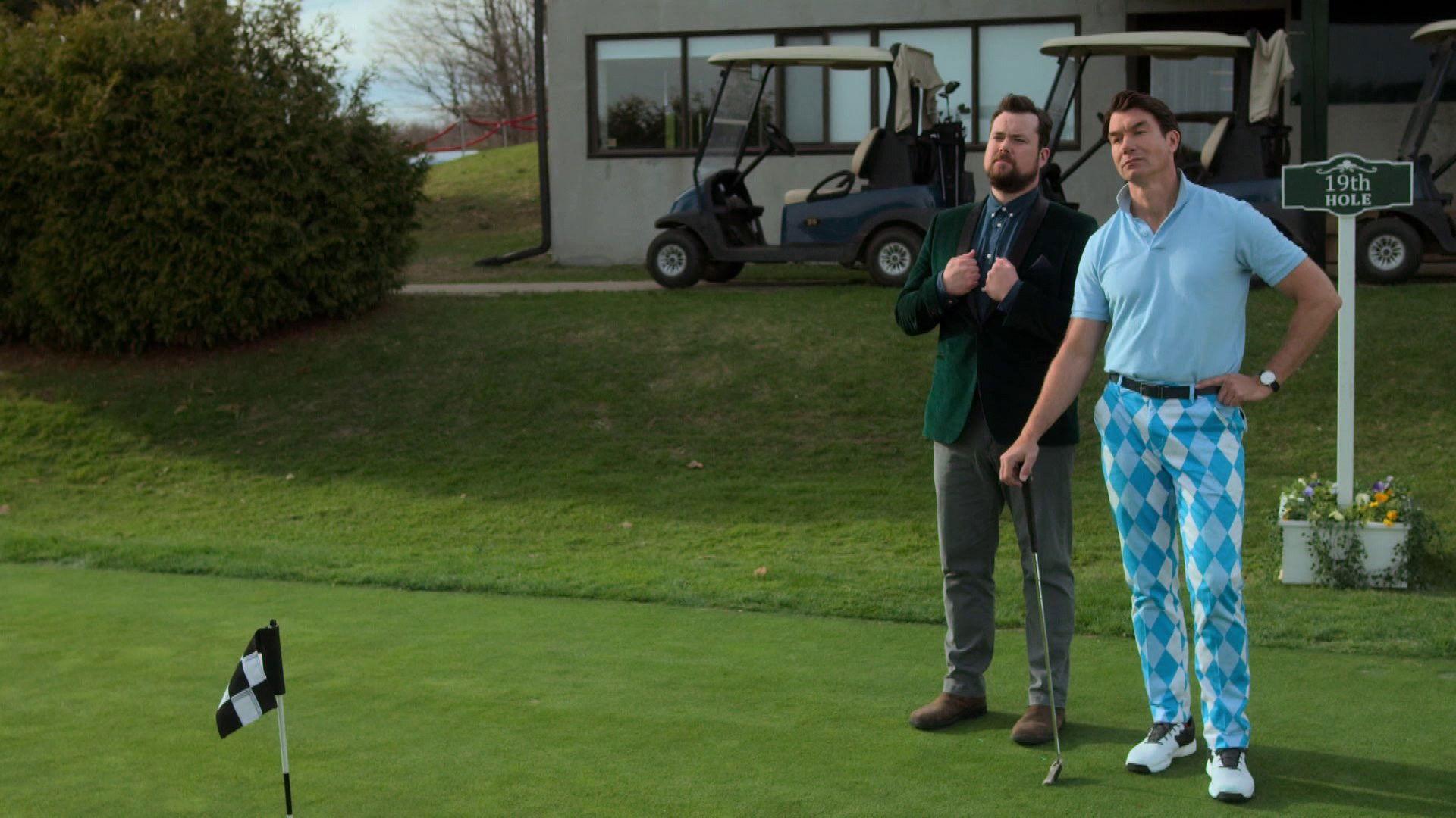 Still from Harley Gets A Hole In One