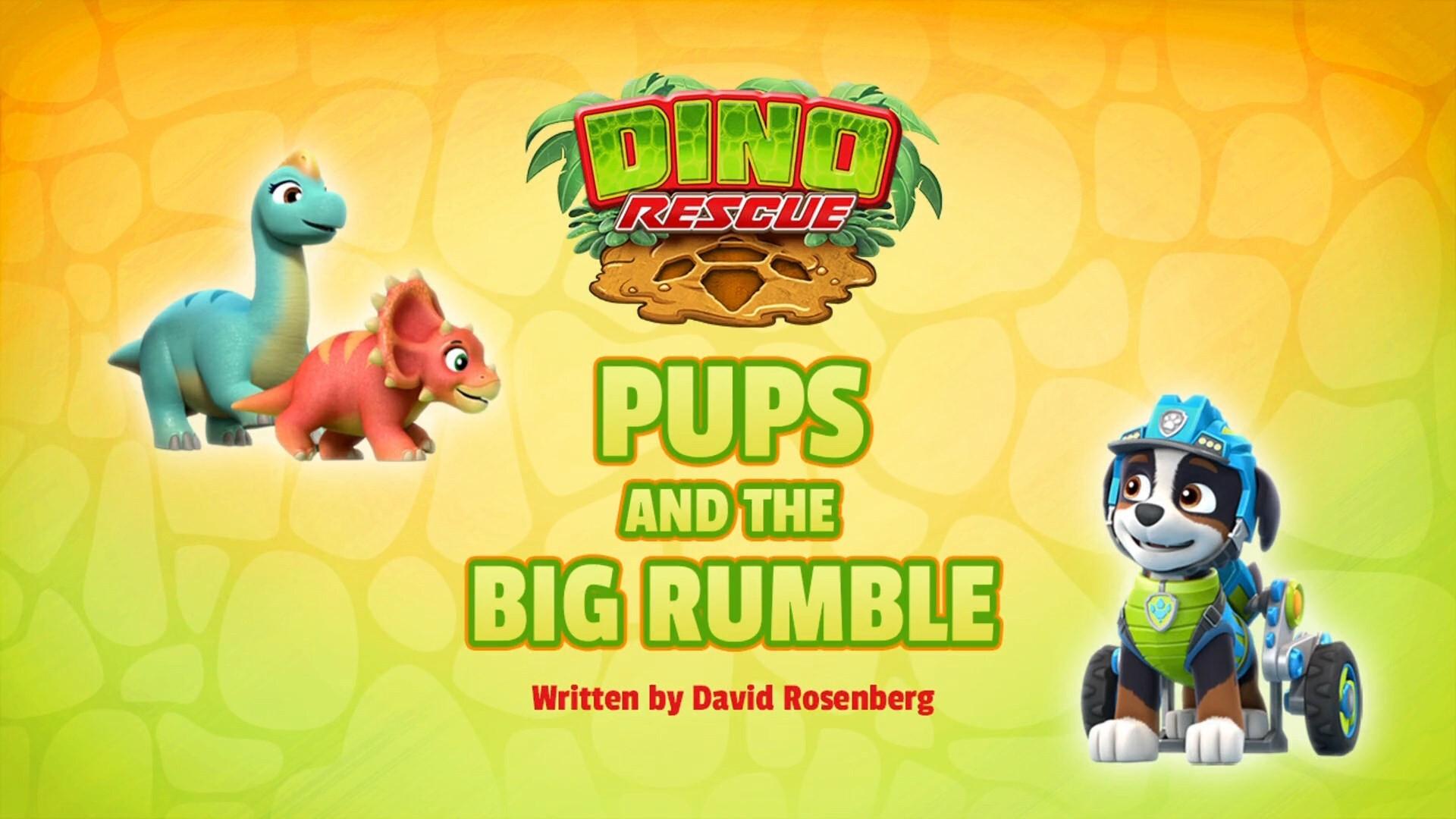 Still from Dino Rescue: Pups and the Big Rumble