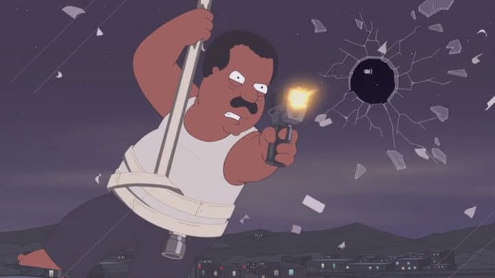 Still from Die Semi-Hard