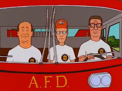 Still from A Firefighting We Will Go
