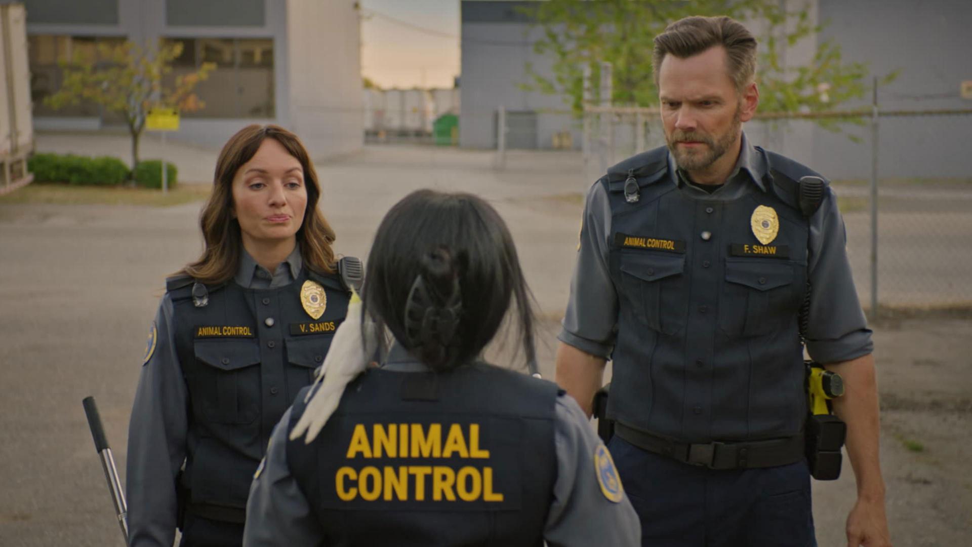 Still from Roosters and Moles