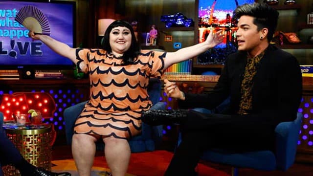 Still from Beth Ditto & Adam Lambert
