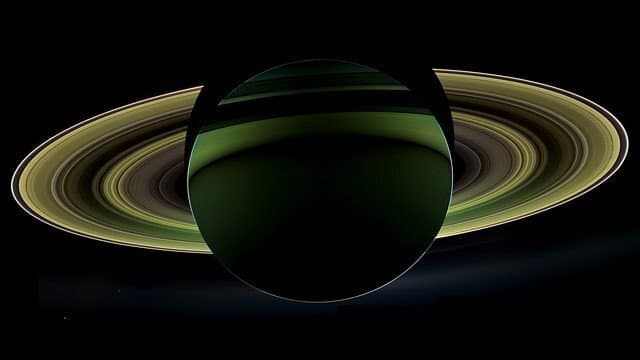 Still from Goodbye Cassini - Hello Saturn