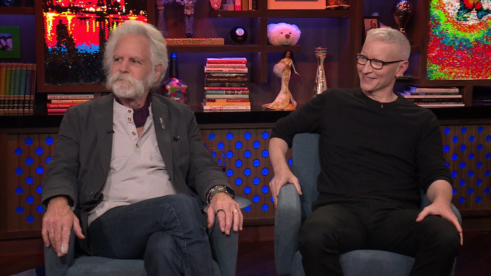 Still from Bob Weir and Anderson Cooper